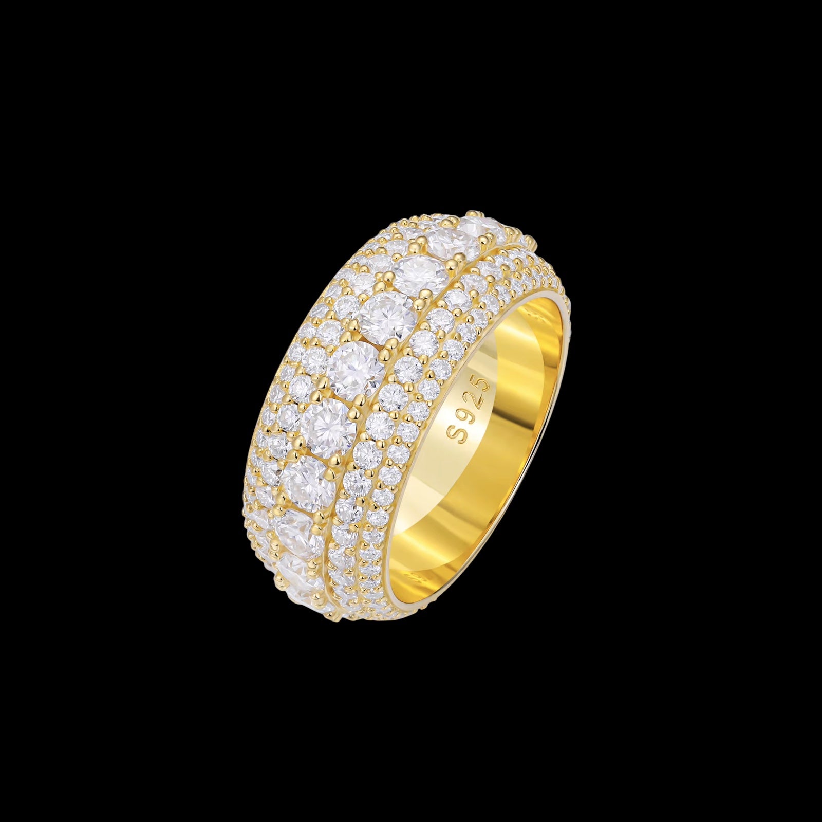 5 Row Band Ring