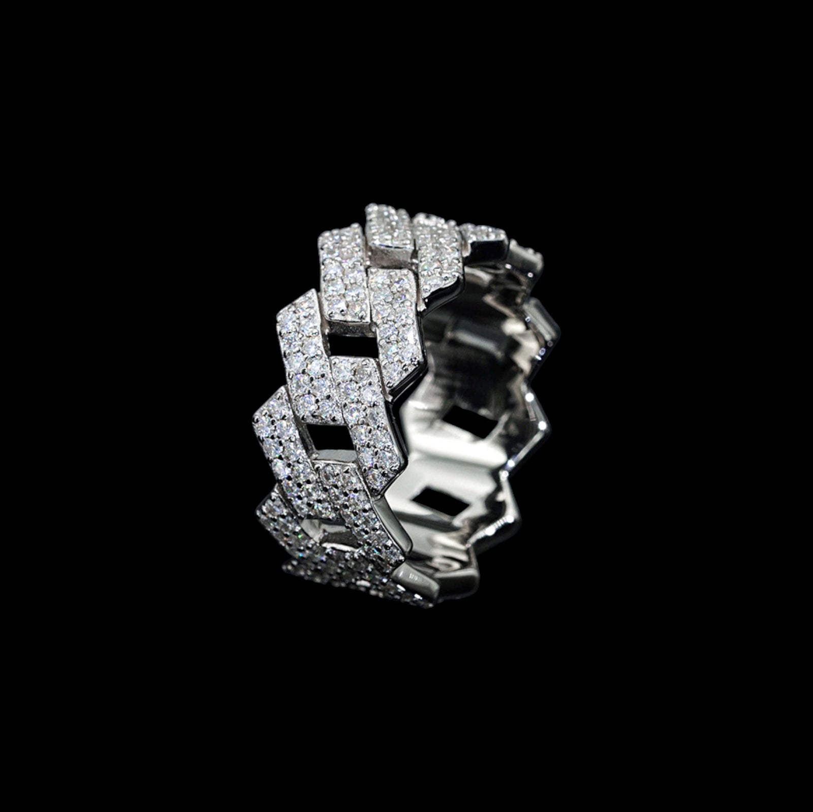 Cuban Prong Ring