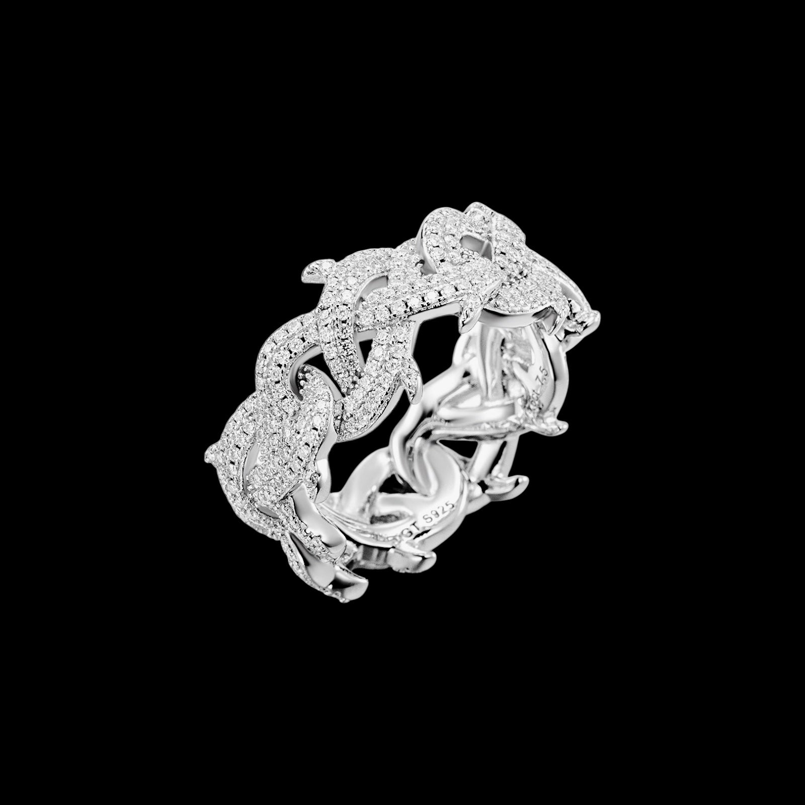 Thorn Cuban Ring