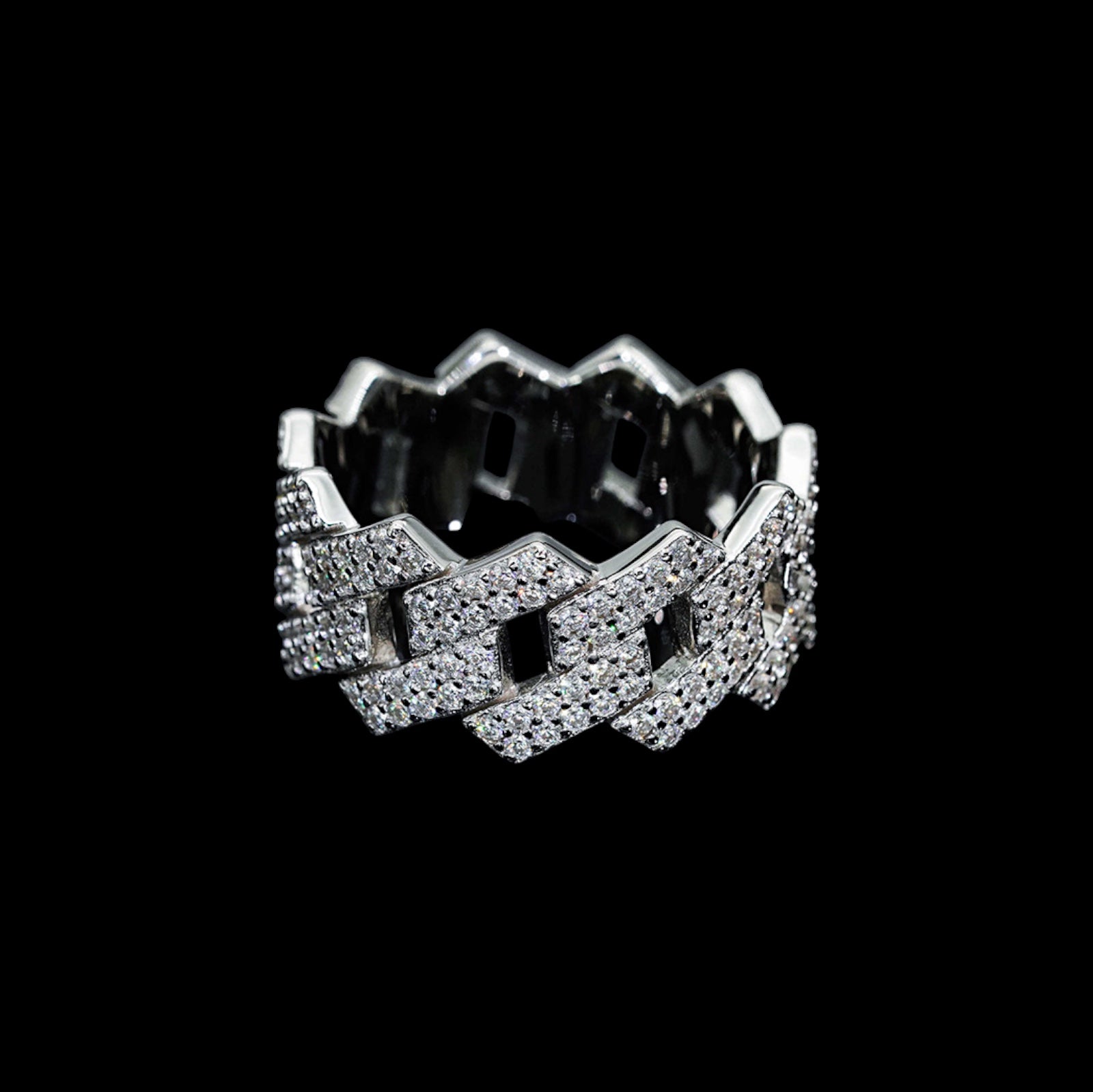 Cuban Prong Ring