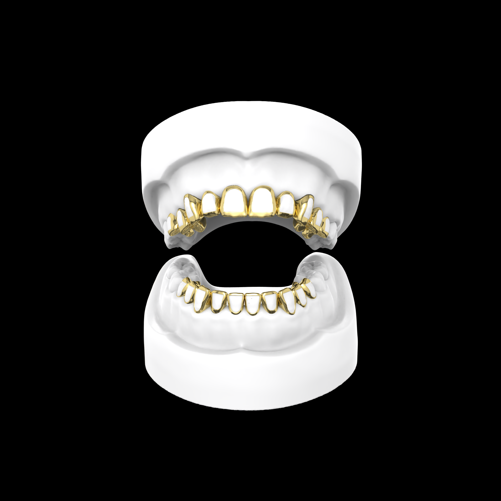 10 on 10 Open Face Grillz