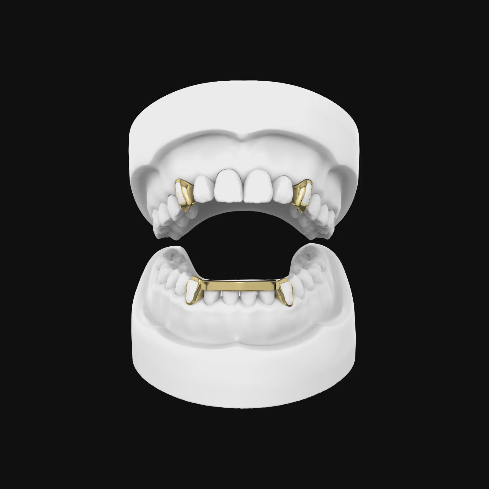 Load video: 4 Open Face K9s + London Bridge Grillz